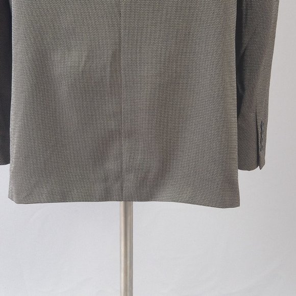 Pronto-Uomo Men's Coat  Blazer Gray Size 54R - Picture 7 of 11